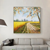 Customized Gift - 100% Painting Wheat Field