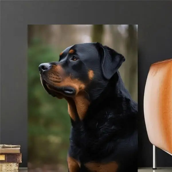 Customized Gift - Rottweiler Dog Canvas