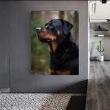 Customized Gift - Rottweiler Dog Canvas