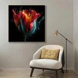 Customized Gift - Tulip Graffiti Canvas